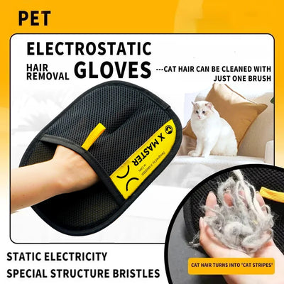 Fur-Free Pet Grooming Gloves